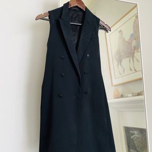 Theory Vest Dress Material Virgin Wool / polyester